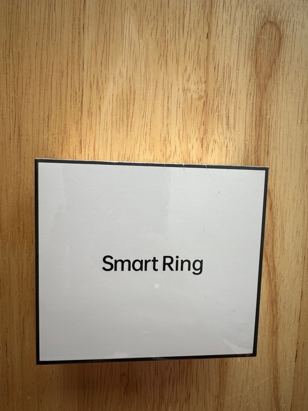 Smart Ring size 11 color Silver - White and Black Packaging